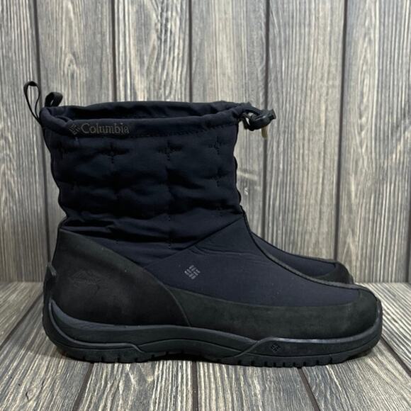 Columbia Women Erial II Snow Winter Boots Comfort Pull On Outdoor Sz 8.5 Nylon - Picture 1 of 9